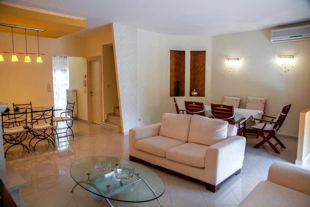 Luxurious West Side Maisonette In Alexandroupolis Villa Exteriör bild